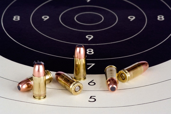 Outdoor firearms range training